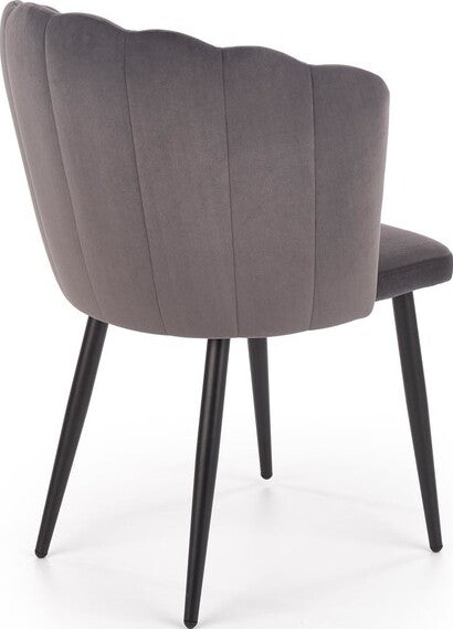 Kitchen Chair Budapest | size: Width: 60cm, Height: 84cm, Depth: 58cm | color: Gray | image: 2 | variant: 1002298