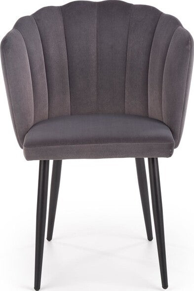 Kitchen Chair Budapest | size: Width: 60cm, Height: 84cm, Depth: 58cm | color: Gray | image: 3 | variant: 1002298
