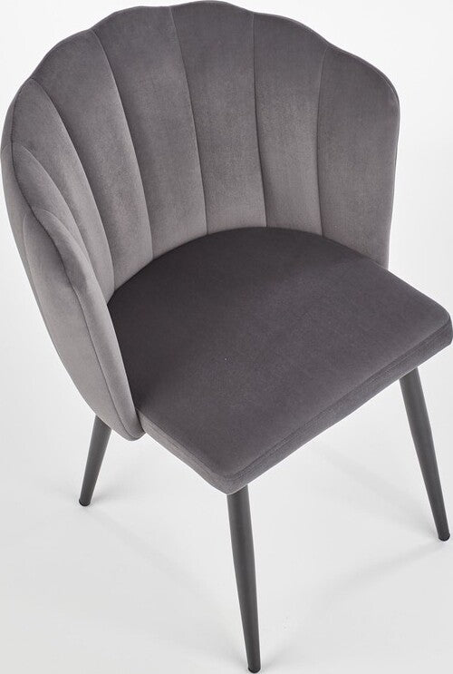 Kitchen Chair Budapest | size: Width: 60cm, Height: 84cm, Depth: 58cm | color: Gray | image: 5 | variant: 1002298