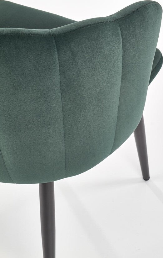 Kitchen Chair Budapest | size: Width: 60cm, Height: 84cm, Depth: 58cm | color: Green | image: 5 | variant: 1002299