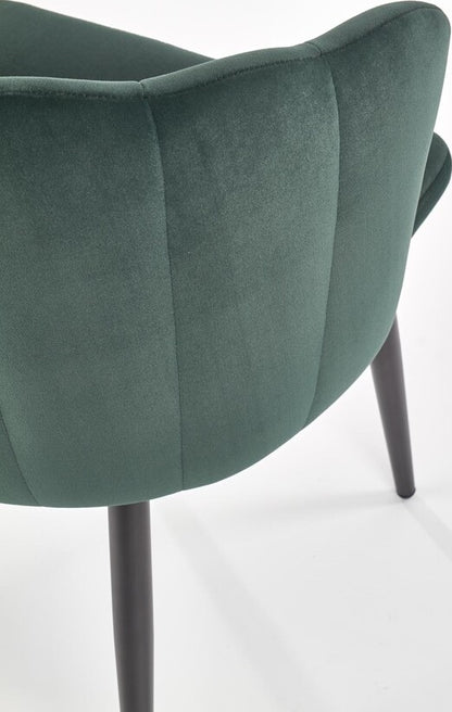 Kitchen Chair Budapest | size: Width: 60cm, Height: 84cm, Depth: 58cm | color: Green | image: 5 | variant: 1002299