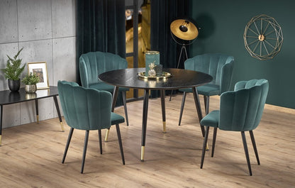 Kitchen Chair Budapest | size: Width: 60cm, Height: 84cm, Depth: 58cm | color: Green | image: 6 | variant: 1002299