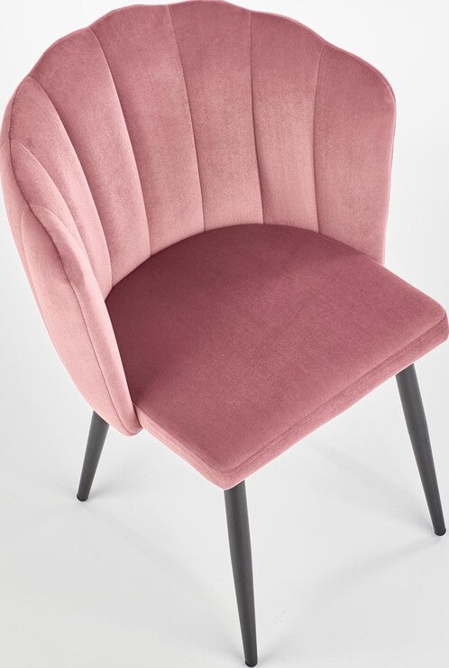 Kitchen Chair Budapest | size: Width: 60cm, Height: 84cm, Depth: 58cm | color: Pink | image: 2 | variant: 1002300