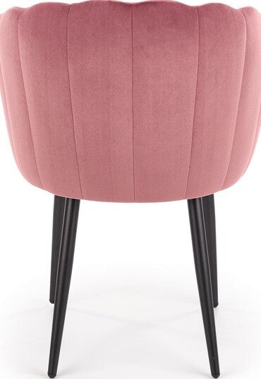 Kitchen Chair Budapest | size: Width: 60cm, Height: 84cm, Depth: 58cm | color: Pink | image: 3 | variant: 1002300
