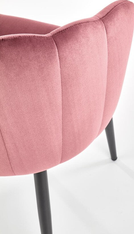 Kitchen Chair Budapest | size: Width: 60cm, Height: 84cm, Depth: 58cm | color: Pink | image: 7 | variant: 1002300