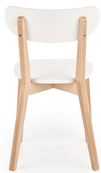 Kitchen Chair Buggi | size: Width: 45cm, Height: 84cm, Depth: 50cm | color: White | image: 7 | variant: 1011449