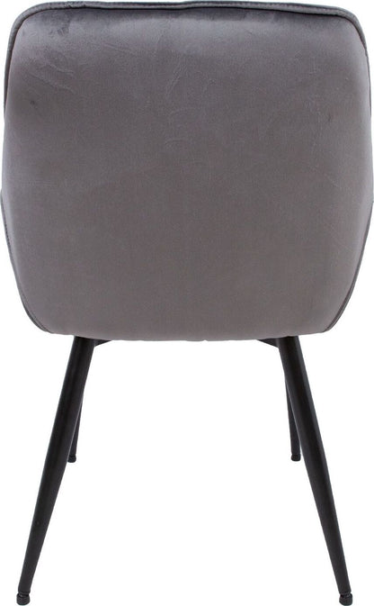 Kitchen Chair Burgess | size: Width: 58cm, Height: 83cm, Depth: 63cm | color: Gray | image: 4 | variant: 1000790
