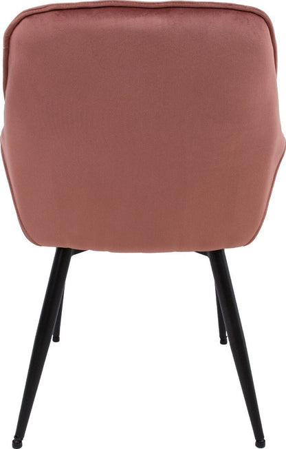 Kitchen Chair Burgess | size: Width: 58cm, Height: 83cm, Depth: 63cm | color: Pink | image: 4 | variant: 1000788