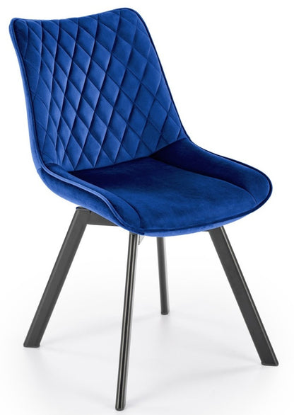 Kitchen Chair Burgos | size: Width: 45cm, Height: 80cm, Depth: 63cm | color: Blue | image: 0 | variant: 1002527