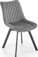 Kitchen Chair Burgos | size: Width: 45cm, Height: 80cm, Depth: 63cm | color: Gray | image: 1 | variant: 1002524