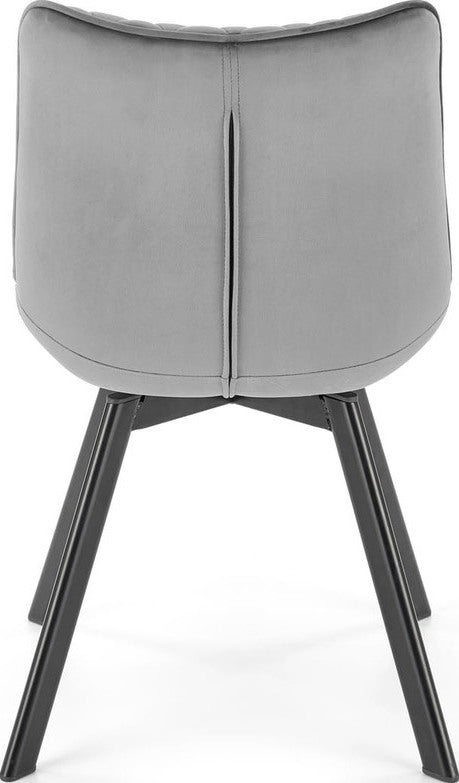 Kitchen Chair Burgos | size: Width: 45cm, Height: 80cm, Depth: 63cm | color: Gray | image: 6 | variant: 1002524