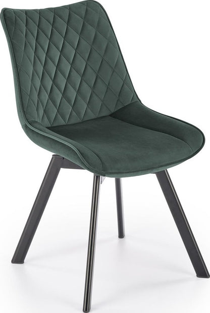 Kitchen Chair Burgos | size: Width: 45cm, Height: 80cm, Depth: 63cm | color: Green | image: 3 | variant: 1002525