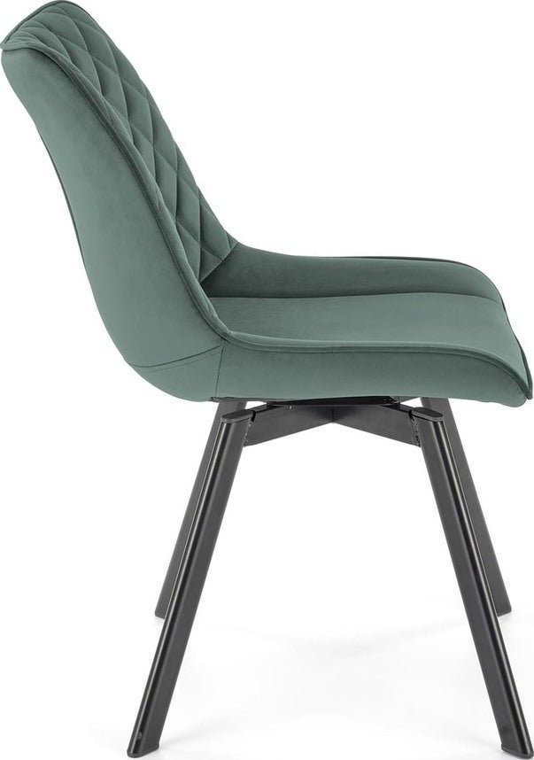 Kitchen Chair Burgos | size: Width: 45cm, Height: 80cm, Depth: 63cm | color: Green | image: 4 | variant: 1002525