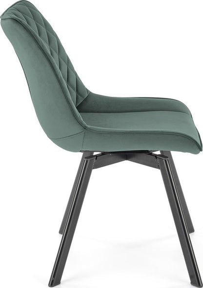 Kitchen Chair Burgos | size: Width: 45cm, Height: 80cm, Depth: 63cm | color: Green | image: 4 | variant: 1002525