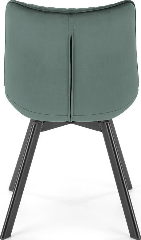 Kitchen Chair Burgos | size: Width: 45cm, Height: 80cm, Depth: 63cm | color: Green | image: 6 | variant: 1002525