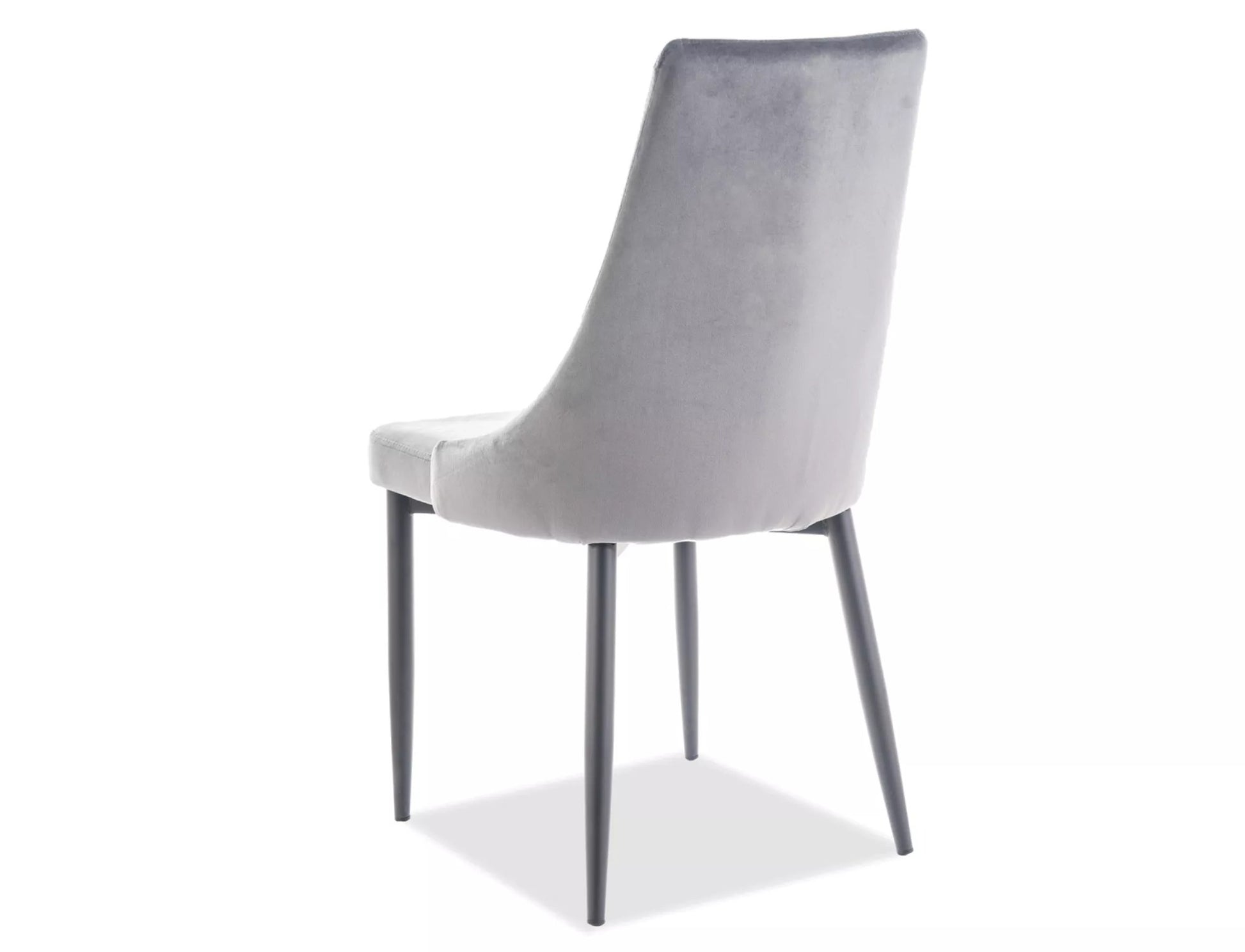Kitchen Chair Calcutta | size: Width: 49cm, Height: 89cm, Depth: 47cm | color: Gray | image: 1 | variant: 1003747