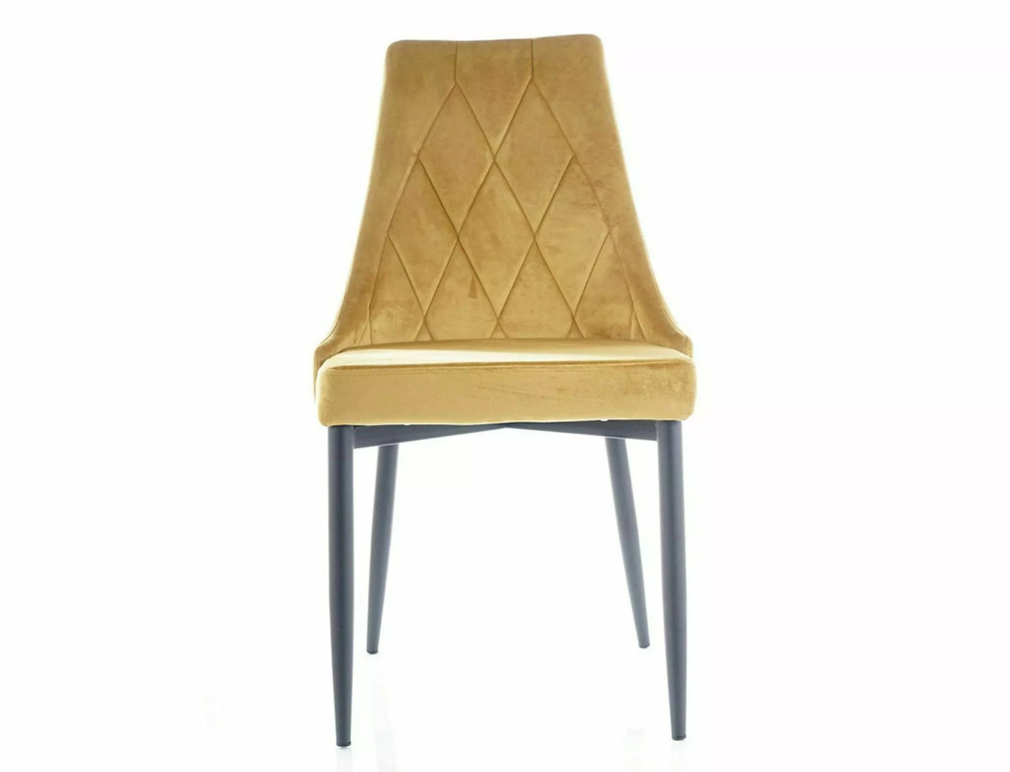Kitchen Chair Calcutta | size: Width: 49cm, Height: 89cm, Depth: 47cm | color: Yellow | image: 4 | variant: 1003746