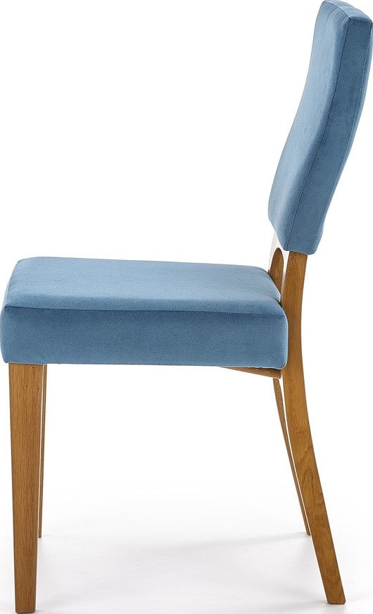 Kitchen Chair Calgary | size: Width: 43cm, Height: 91cm, Depth: 56cm | color: Blue | image: 2 | variant: 1006999