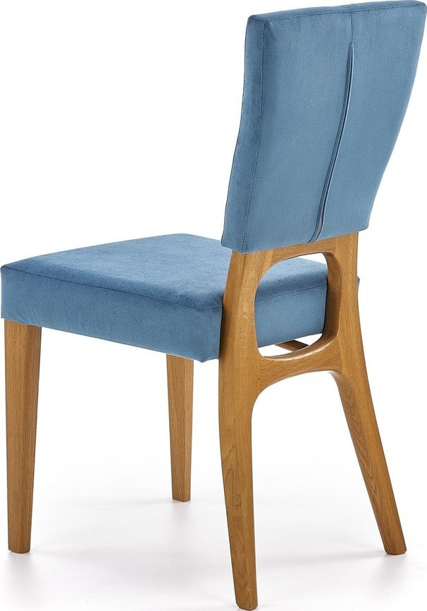 Kitchen Chair Calgary | size: Width: 43cm, Height: 91cm, Depth: 56cm | color: Blue | image: 3 | variant: 1006999