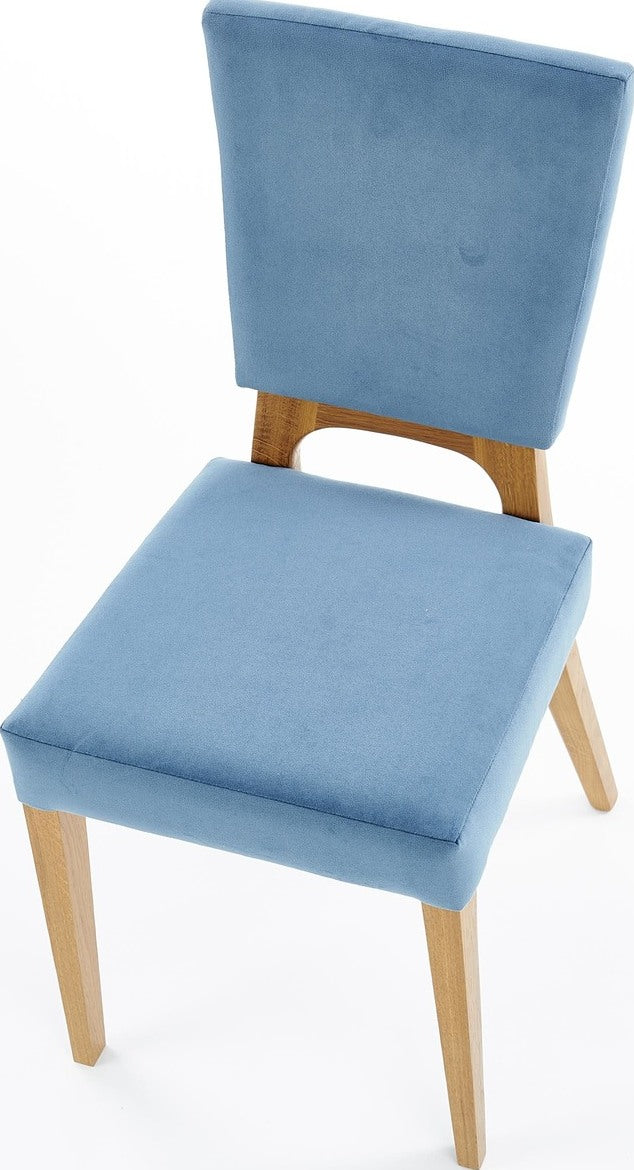 Kitchen Chair Calgary | size: Width: 43cm, Height: 91cm, Depth: 56cm | color: Blue | image: 8 | variant: 1006999