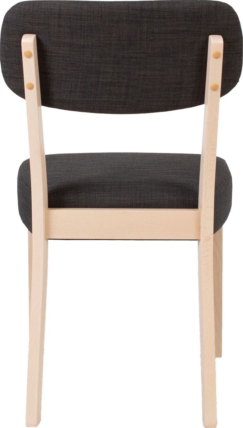 Kitchen Chair Caterham | size: Width: 49cm, Height: 85.5cm, Depth: 58cm | color: Black | image: 4 | variant: 1000753