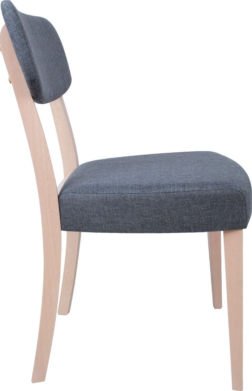 Kitchen Chair Caterham | size: Width: 49cm, Height: 85.5cm, Depth: 58cm | color: Gray | image: 3 | variant: 1000754