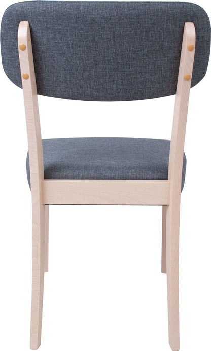 Kitchen Chair Caterham | size: Width: 49cm, Height: 85.5cm, Depth: 58cm | color: Gray | image: 4 | variant: 1000754