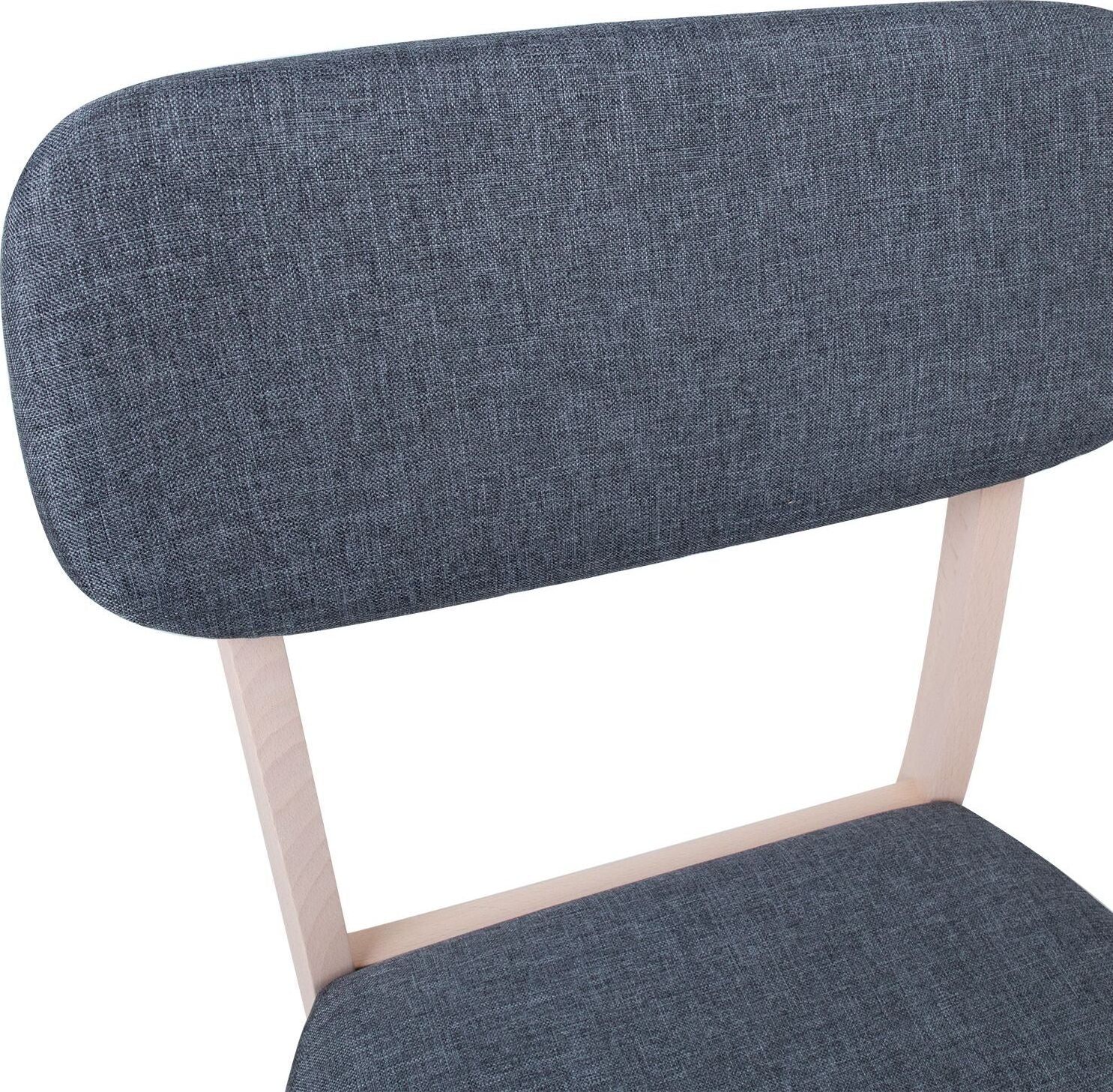 Kitchen Chair Caterham | size: Width: 49cm, Height: 85.5cm, Depth: 58cm | color: Gray | image: 5 | variant: 1000754