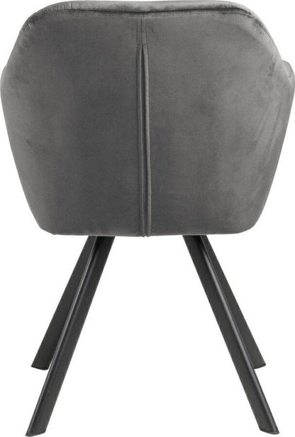 Kitchen Chair Chatham | size: Width: 57.5cm, Height: 81.5cm, Depth: 61.5cm | color: Gray | image: 4 | variant: 1000864