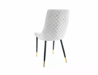 Kitchen Chair Chester | size: Width: 47cm, Height: 93cm, Depth: 44cm | color: Gray | image: 1 | variant: 1003717