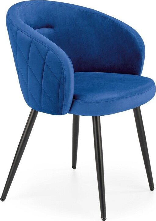 Kitchen Chair Chisinau | size: Width: 61cm, Height: 77cm, Depth: 54cm | color: Blue | image: 1 | variant: 1002361