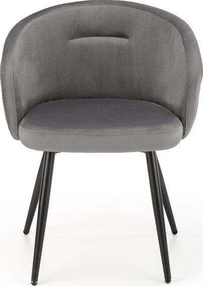 Kitchen Chair Chisinau | size: Width: 61cm, Height: 77cm, Depth: 54cm | color: Gray | image: 5 | variant: 1002359
