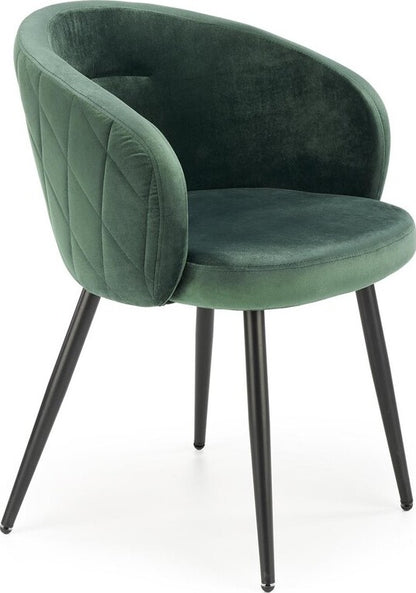 Kitchen Chair Chisinau | size: Width: 61cm, Height: 77cm, Depth: 54cm | color: Green | image: 1 | variant: 1002360