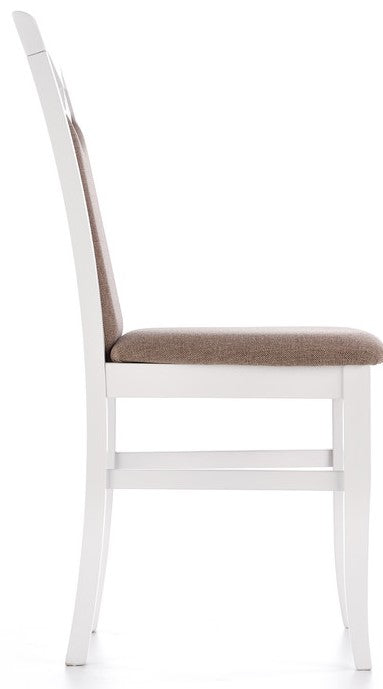 Kitchen Chair Citrone | size: Width: 44cm, Height: 96cm, Depth: 53cm | color: White/Beige | image: 5 | variant: 1002993