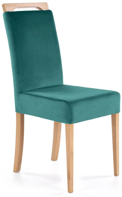 Kitchen Chair Clarion | size: Width: 42cm, Height: 97cm, Depth: 58cm | color: Green | image: 0 | variant: 1003004