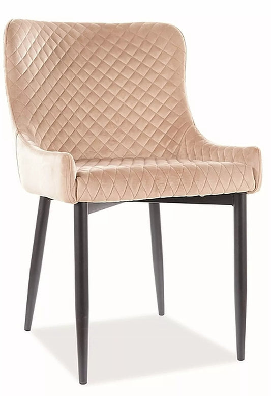 Kitchen Chair Colin B | size: Width: 52cm, Height: 82cm, Depth: 45cm | color: Beige | image: 0 | variant: 1004089