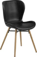 Kitchen Chair Crowborough | size: Width: 47cm, Height: 82.5cm, Depth: 56cm | color: Black | image: 1 | variant: 1000775