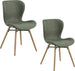 Kitchen Chair Crowborough | size: Width: 47cm, Height: 82.5cm, Depth: 56cm | color: Green | image: 1 | variant: 1000773