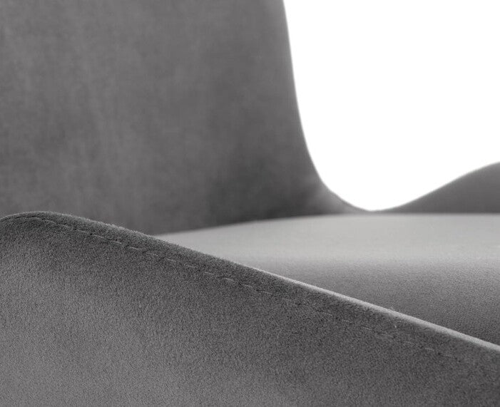 Kitchen Chair Damascus | size: Width: 46cm, Height: 83cm, Depth: 55cm | color: Gray | image: 4 | variant: 1002413