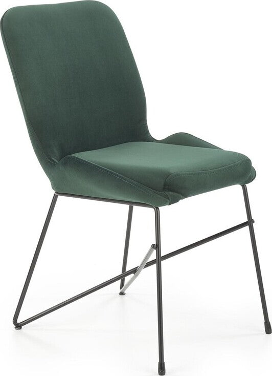 Kitchen Chair Damascus | size: Width: 46cm, Height: 83cm, Depth: 55cm | color: Green | image: 1 | variant: 1002414
