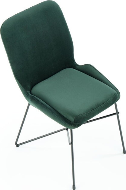 Kitchen Chair Damascus | size: Width: 46cm, Height: 83cm, Depth: 55cm | color: Green | image: 4 | variant: 1002414