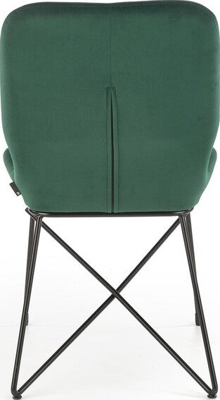 Kitchen Chair Damascus | size: Width: 46cm, Height: 83cm, Depth: 55cm | color: Green | image: 5 | variant: 1002414