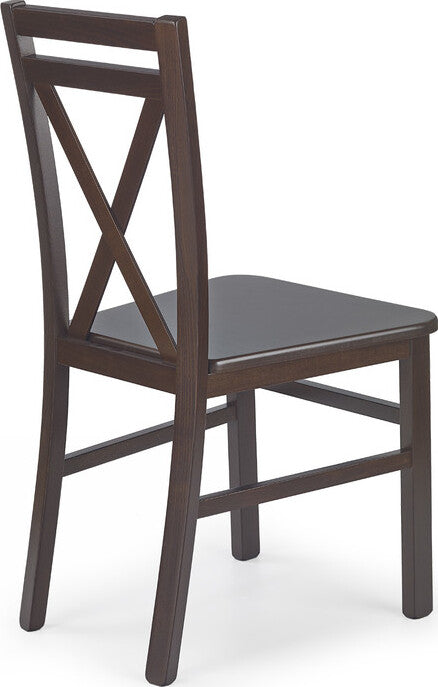 Kitchen Chair Dariusz 2 | size: Width: 45cm, Height: 90cm, Depth: 49cm | color: Brown | image: 2 | variant: 1003010