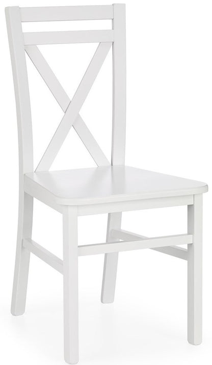 Kitchen Chair Dariusz 2 | size: Width: 45cm, Height: 90cm, Depth: 49cm | color: White | image: 1 | variant: 1003007