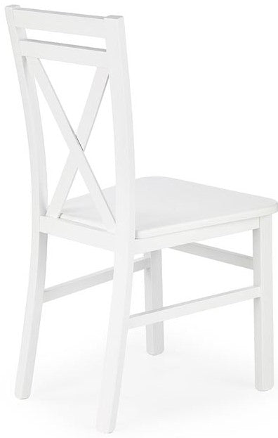 Kitchen Chair Dariusz 2 | size: Width: 45cm, Height: 90cm, Depth: 49cm | color: White | image: 2 | variant: 1003007