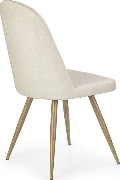 Kitchen Chair Daugavpils | size: Width: 45cm, Height: 90cm, Depth: 53cm | color: Beige | image: 2 | variant: 1002181