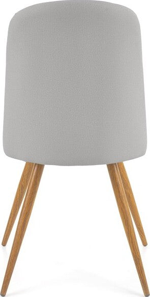 Kitchen Chair Daugavpils | size: Width: 45cm, Height: 90cm, Depth: 53cm | color: Gray | image: 2 | variant: 1002182