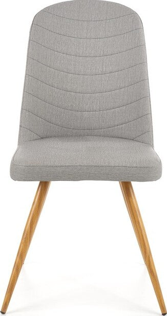 Kitchen Chair Daugavpils | size: Width: 45cm, Height: 90cm, Depth: 53cm | color: Gray | image: 5 | variant: 1002182