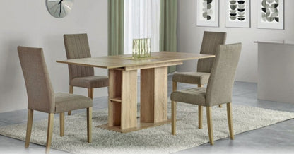 Kitchen Chair Diego | size: Width: 47cm, Height: 99cm, Depth: 59cm | color: Brown | image: 4 | variant: 1003030