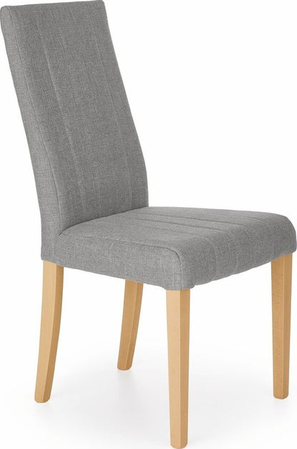 Kitchen Chair Diego | size: Width: 47cm, Height: 99cm, Depth: 59cm | color: Gray | image: 1 | variant: 1003029